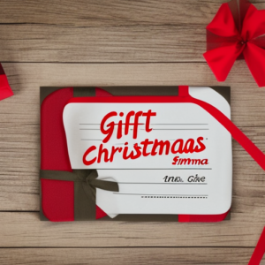 Gift Certificate christmas gift